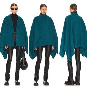 EAVES Joseph Cape in Turquoise